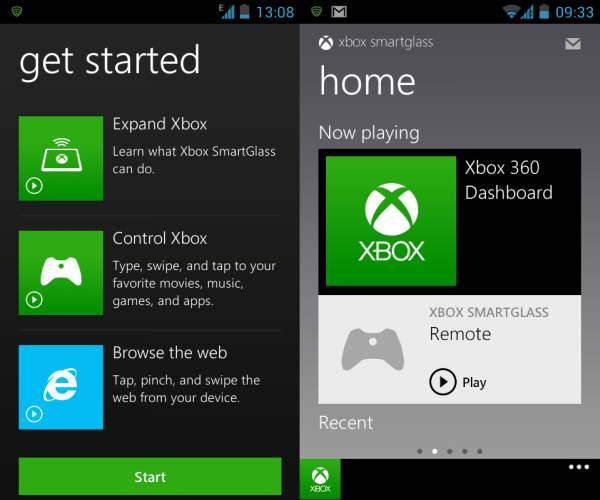 Xbox Smartglass Features