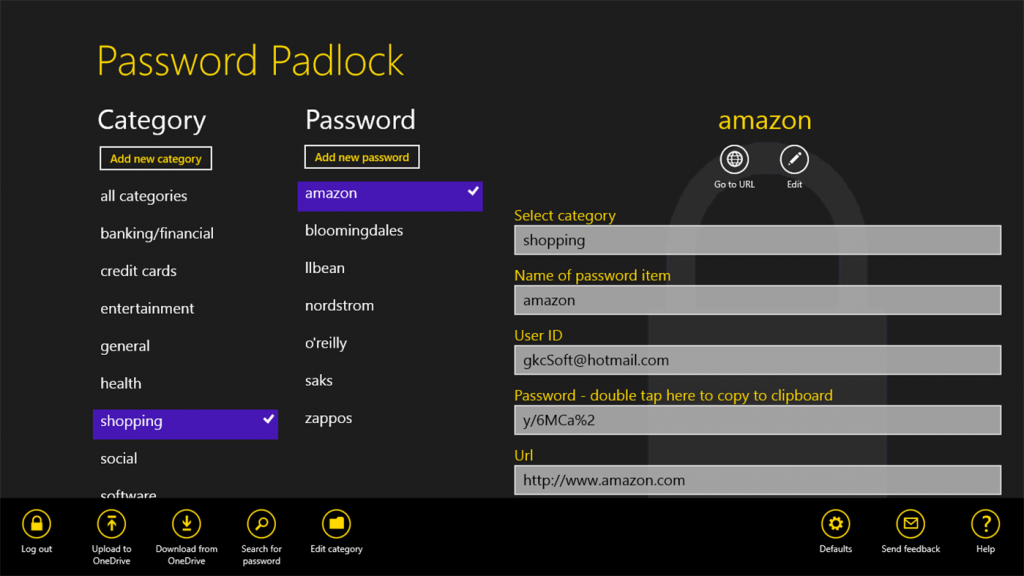 Windows Password Manager Windows 10