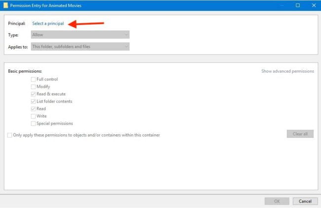 Ownership Files Folders Windows
