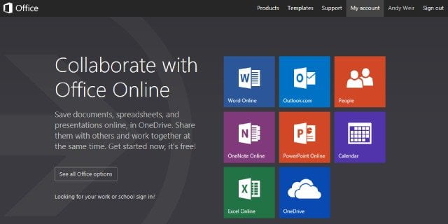 Microsoft Office Web Apps is now Office Online