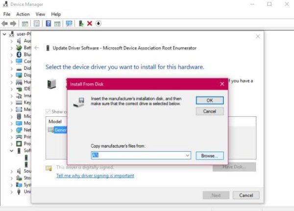 Install Drivers Windows 10