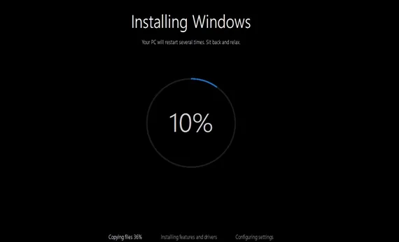 windows upgrade error